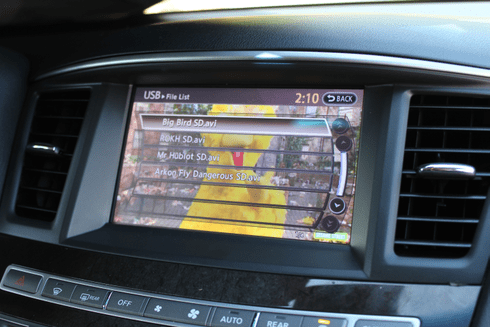 In-car player