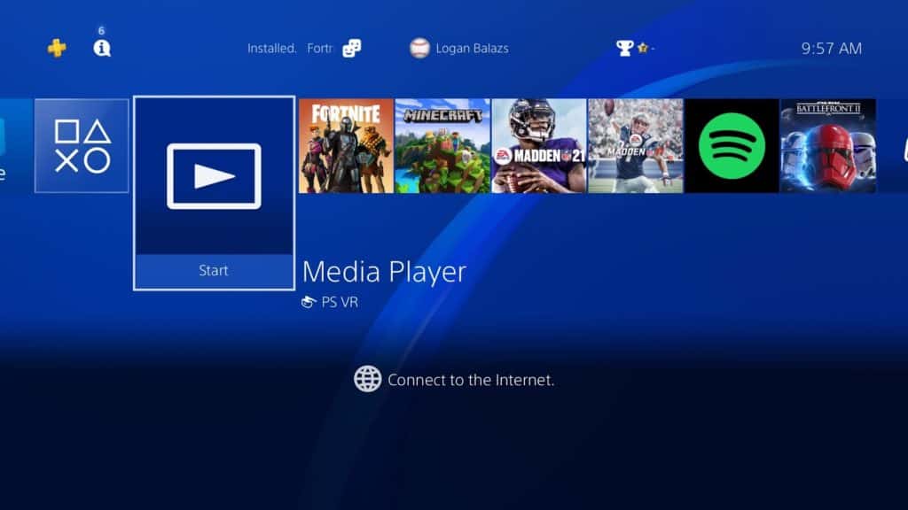 PS4 streaming with DivX Media Server