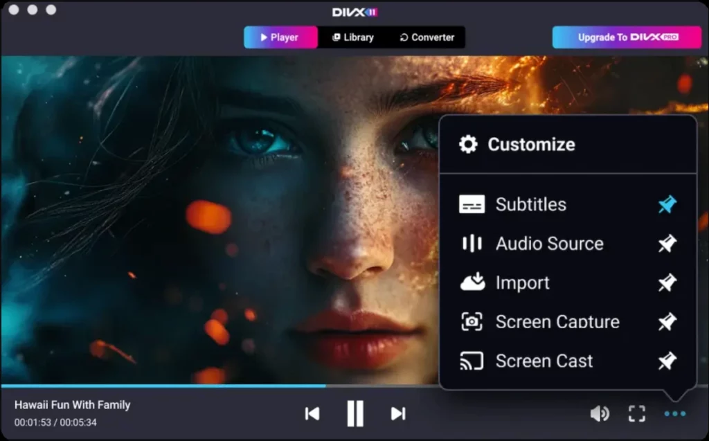 Customize Player